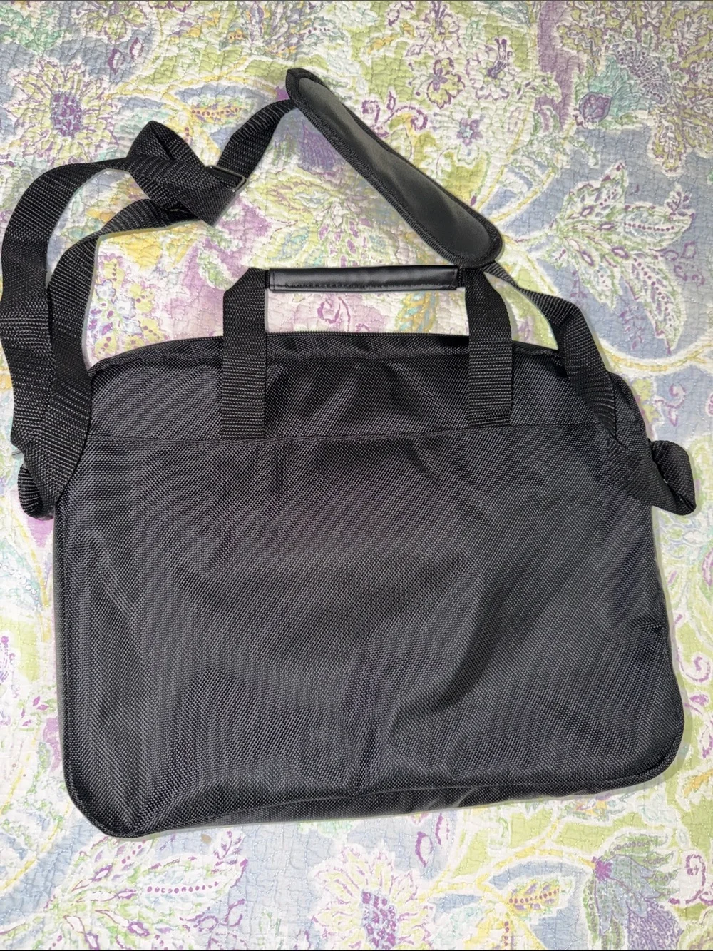 SAMSONITE Black Tablet case/Bag SIX POCKETS padded adjustable shoulder strap